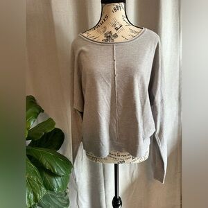 Gray Knit Sweater